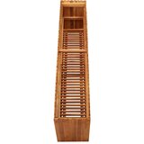  Vrtna posuda za sadnju od masivnog bagremovog drva 150x30x50 cm | shoptok.hr