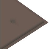 vidaXL Zložljiva vrtna klop z blazino 118 cm bambus | Shoptok.si
