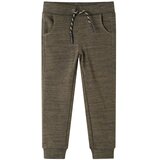  Dječji donji dio trenirke tamni kaki prošarani 104 | shoptok.hr