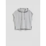 LADIES` VEST - svijetlo siva
