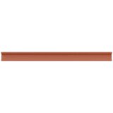  Polica na zidu 2 pcs Crvena 115 x 9 x 3 cm Konstruirano drvo | shoptok.hr