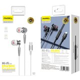 Pavareal slušalice PA-M10C-R sa mikrofonom type c bela Cene