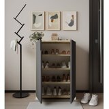 Hanah home Ormar za cipele Venedik Safir hrast Antracit | Eponuda.com