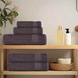  Ručnici za ruke FROGN 4 kom. Antracit 50x100 cm 360 g/m² - Antracit 50 x 100 cm 4 | shoptok.hr