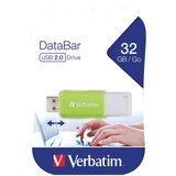 MEMORIJA USB 32GB 2.0 DATABAR VERBATIM 49454 ZELENA BLISTER | shoptok.hr