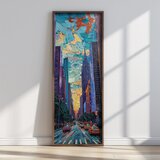 WALLXPERT FAH133-120 Multicolor Decorative Framed MDF Painting | Eponuda.com