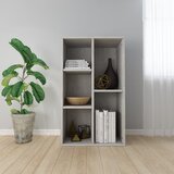 vidaXL Knjižna omara / komoda betonsko siva 50x25x80 cm iverna plošča Cene