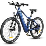 Samebike Električno kolo XD26-II 750 W 48 V 14 Ah Shimano 7 prestav - modro, (21960288) Cene