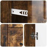  Kreveta Dimljeni hrast 66 x 34,5 x 87 cm Konstruirano drvo | shoptok.hr