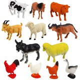  Set figurica domaćih životinja, 12 komada. | shoptok.hr