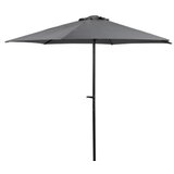  Nappedam suncobran fi 250cm tam. siva ( 3700540 ) | ePonuda.com