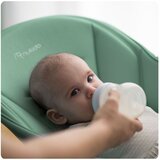  Visoka hranilica i ležaljka za bebe NUKIDO zelena – stolica sa stolićem 2u1 | shoptok.hr