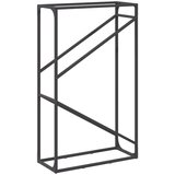  Stalak za drva crni 60x25x100 cm hladno valjani čelik | shoptok.hr