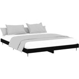  Za krevet crni 200 x 200 cm konstruirano drvo | shoptok.hr