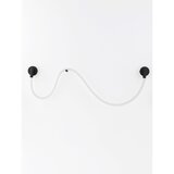 Nova Luce Bijela/mat crna željezna LED zidna lampa Ilane – | shoptok.hr