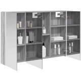  Kopalniška ogledalna omara Siva Sonoma 103,5 x 15,5 x 70 cm, (5000233243) | Shoptok.si