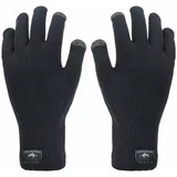Sealskinz Waterproof All Weather Ultra Grip Knitted Gloves Black M