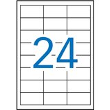 Apli vremensko odporne samolepilne etikete 70 x 37 mm, prozorne, 20/1 | Shoptok.si