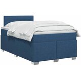  Boxspring krevet s madracem Plava 120 x 190 cm Tkanina | shoptok.hr