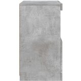  Komoda s LED svjetlima siva boja betona 41x37x67 cm | shoptok.hr