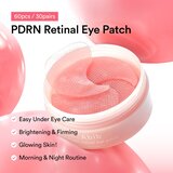 Abib PDRN Retinal Eye Patch Glow Jelly blazinice za pod oči proti gubam, zabuhlosti in temnim kolobarjem 60 kos Slike