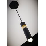 Jupiter 2003 - visilica na sajli alas 1xGU10/10W/230V crna/zlatna | Eponuda.com