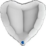  srebrno srce folija balon sa helijumom Cene
