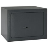 vidaXL sef z zaklepom temno siv 17x23x17 cm jeklo | Shoptok.si