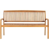  Složiva vrtna klupa s jastukom 159 cm od masovne tikovine | shoptok.hr