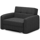 ELTAP Črna raztegljiva/s prostorom za shranjevanje sedežna garnitura iz šenilje 102 cm Laine – | Shoptok.si