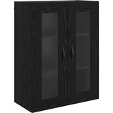  Zidni ormari 2 kom. Crni hrast 69,5 x 34 x 90 cm | shoptok.hr