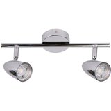 Candellux Lighting Liberty Plafonska Lampa Hrom 2x4W LED