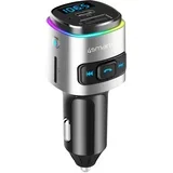 FM oddajnik Bluetooth, avtomobilski polnilec USB / USB-C, večfunkcijski komplet za prostoročno telefoniranje - (5000309132)