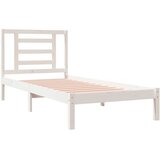  Okvir za krevet od masivne borovine bijeli 90x190 cm 3FT mali | shoptok.hr