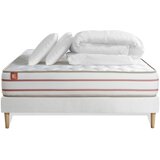 Marmottes & Co Celoten paket za posteljo - Vzmetnica 140x190 cm + Vzmetni okvir z letvami (komplet) + 2 vzglavnika + Prevleka - Le Doux, (21613774) | Shoptok.si