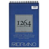  Blok 1264 black drawing 21x29,7 (A4) 200g 40L spiralni top side | shoptok.hr