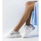 Gemre White sneakers with grey inserts Deans | ePonuda.com