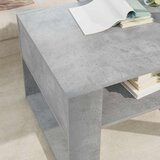  Klubska miza Betonsko siva 66 x 53 x 45 cm Konstruiran les, (5000121314) | Shoptok.si