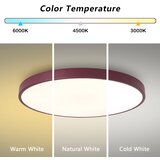  Brilagi - LED plafonsko svetlo POOL LED/60W/230V 3000/4000/6000K 60 cm bordo | Eponuda.com