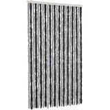  Zastor protiv muha sivo-crni 100 x 220 cm od šenila | Eponuda.com
