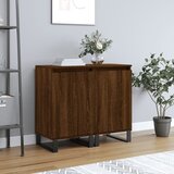  Komode 2 kom smeđa boja hrasta 40x35x70 cm konstruirano drvo | shoptok.hr