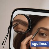 Soulima XL kozmetički kofer s LED ogledalom i organizatorom za šminku | Shoptok.si