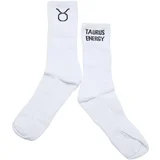 DEF Taurus white zodiac socks