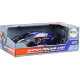  Auto na daljinsko upravljanje 1:18 sa gumenim kotačima - sivo/plavi | Shoptok.si
