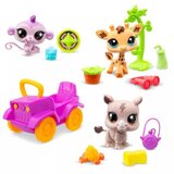 LITTLEST PET SHOP littlest pet shop: set figuric, serija 1 - 3 kosi - safari | Shoptok.si