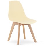  KITO stolica - krem ​​/ prirodne noge x 3 | shoptok.hr