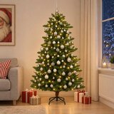  Umjetno božićno drvce s kuglicama 150 LED lampica | shoptok.hr