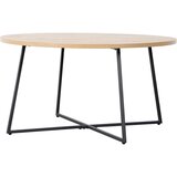 Boxxx klubska miza, črna, hrast artisan | Shoptok.si