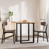 Stolna Mizna plošča kvadratna 80x80x2 cm trden akacijev les, (21410822) | Shoptok.si