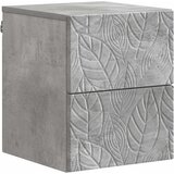  Noćni ormarić za montažu na zid Betonska siva 34,5 x 33 x 40 cm | Eponuda.com